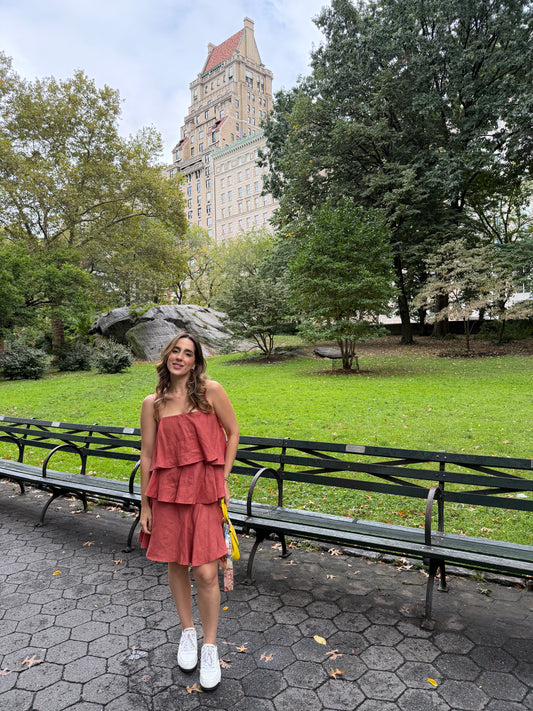 Vestido Paraty Terracota