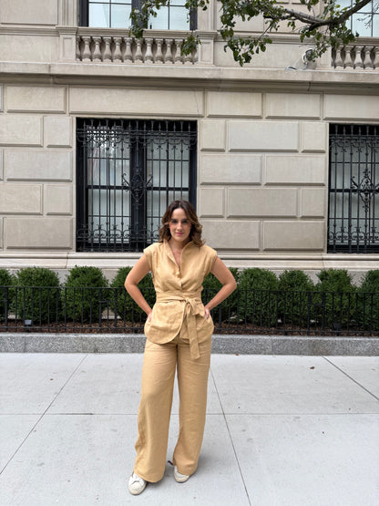 Colete Kate Camel Glow
