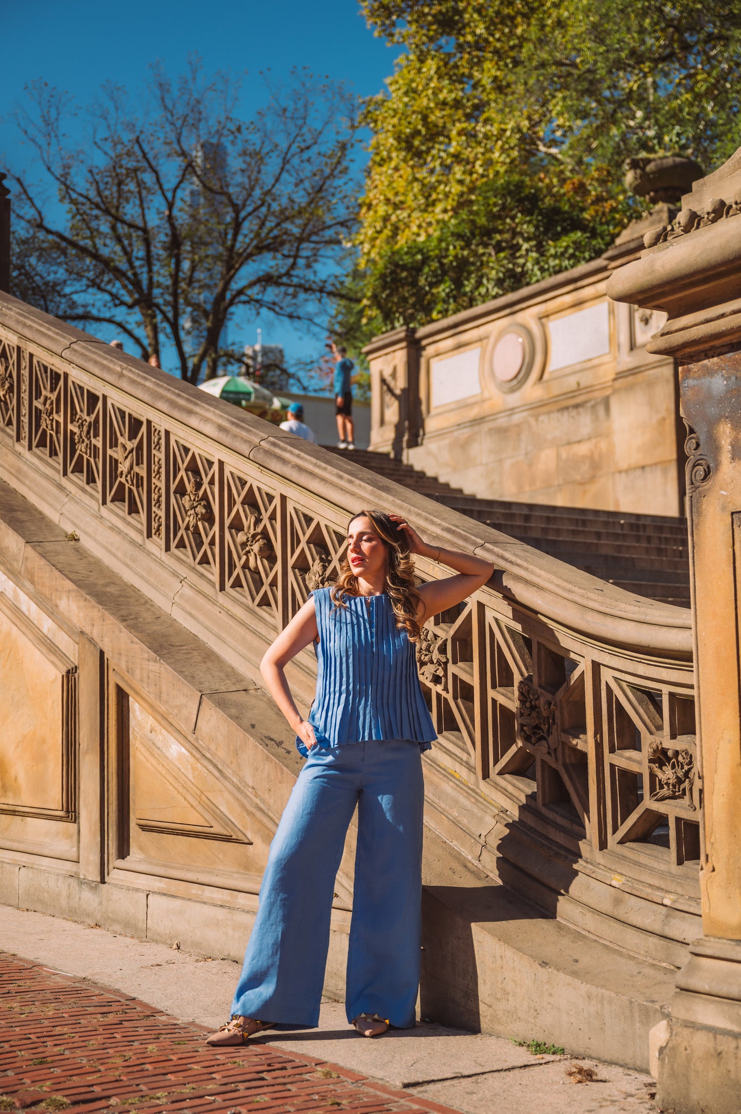 Blusa Sara Classic Blue