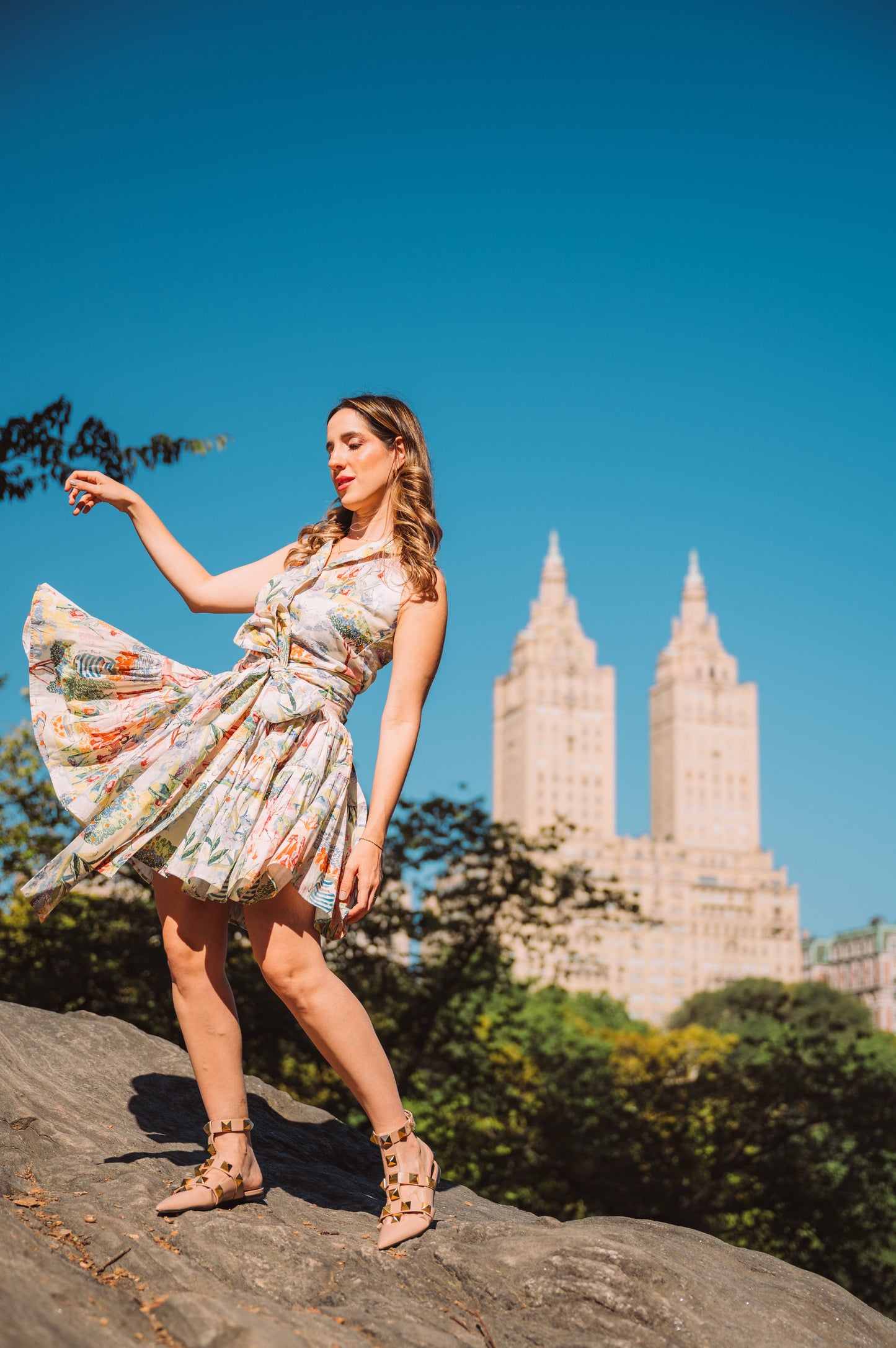 Saia Isa - Estampa Central Park