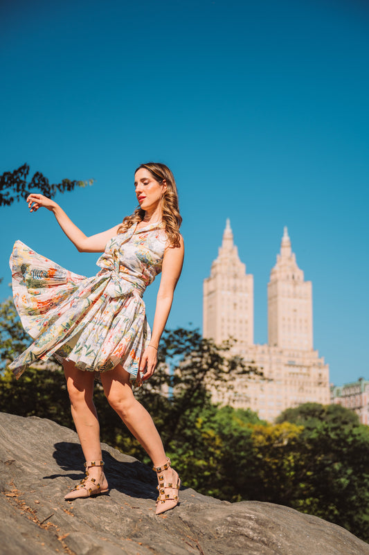 Saia Isa - Estampa Central Park