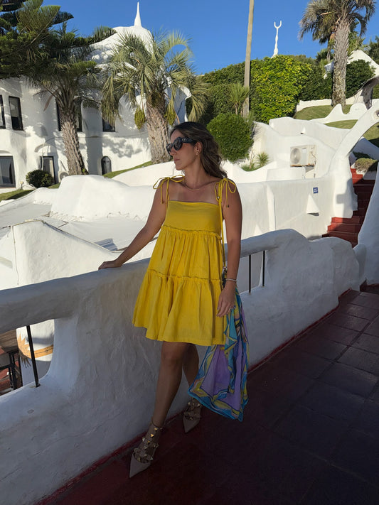 Vestido Leila Amarelo