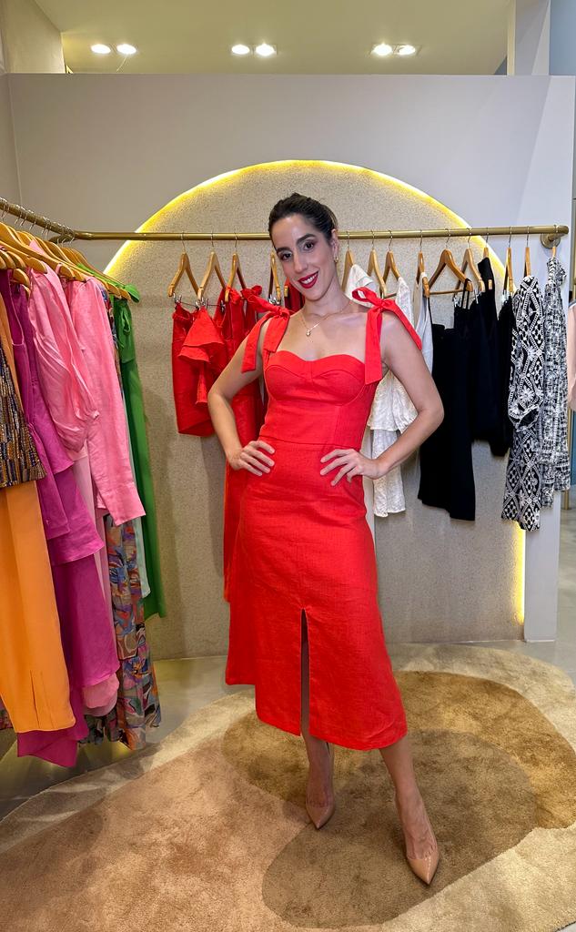 Vestido Liz Vermelho