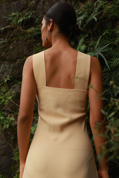 Slip Dress Luara Bege
