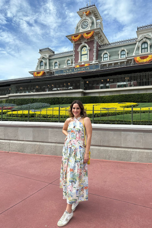 Vestido Isadora - Estampa Central Park