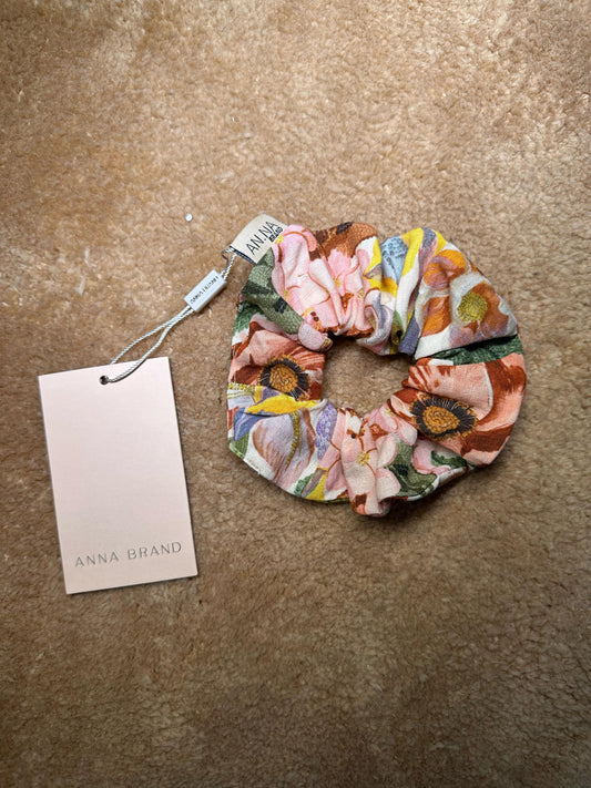 Scrunchie Floral - cabelo