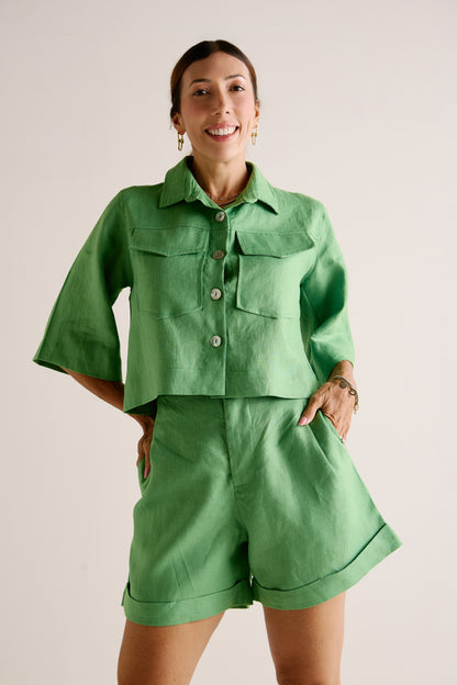 Short New Taina Green